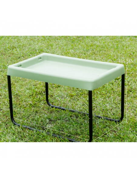 MASTERKIDZ Rectangular Sand and Water Play Table Adjustable Height