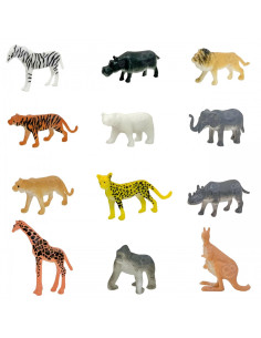 WOOPIE figūrėlių rinkinys Safari Animals 34 vnt. 2