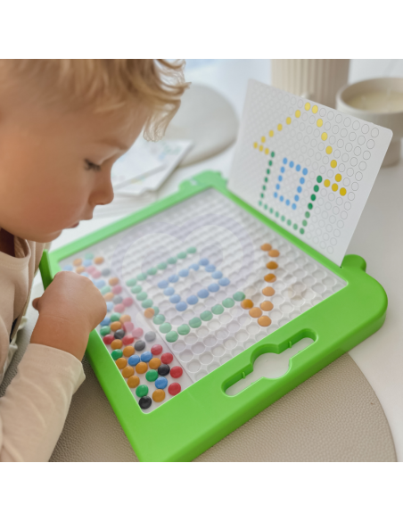 WOOPIE magnetinė lenta vaikams Montessori MagPad dinozauras