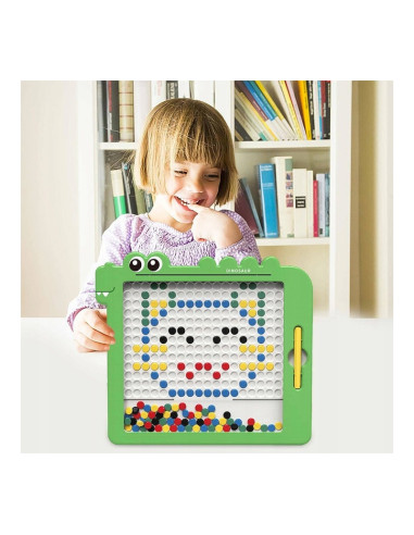 WOOPIE magnetinė lenta vaikams Montessori MagPad dinozauras