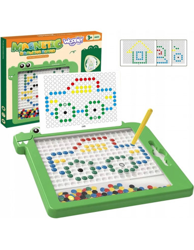 WOOPIE magnetinė lenta vaikams Montessori MagPad dinozauras