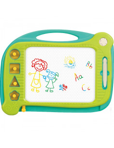 WOOPIE Znikopis Tablica Magnetyczna Kolorowa + 4 Stempelki 2