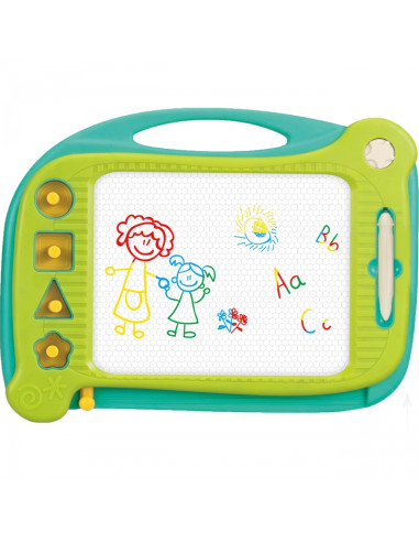 WOOPIE magnetinė spalvota žymeklio lenta + 4 antspaudai