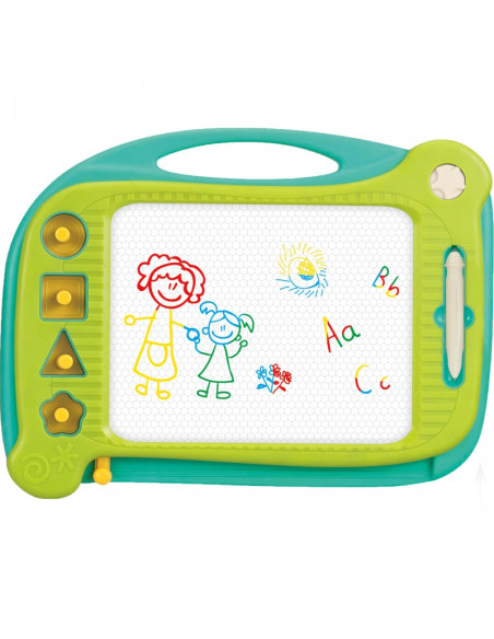 WOOPIE magnetinė spalvota žymeklio lenta + 4 antspaudai