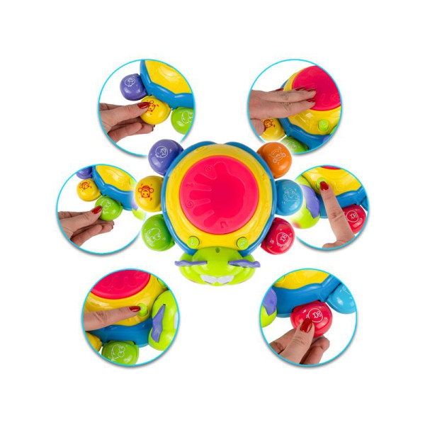 WOOPIE Interactive Crawling Toy Ladybug