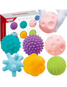 WOOPIE BABY Sensory Squeeze Blocks 6 pcs.