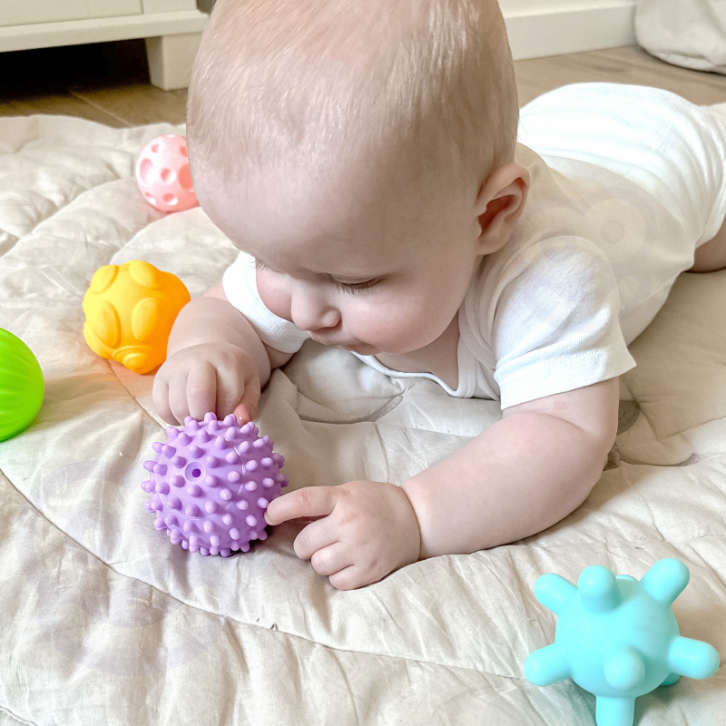 WOOPIE BABY Сенсорные блоки для выдавливания 6 эл.