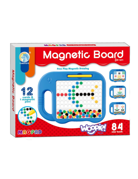 WOOPIE Magnetic Board for Children Montessori MagPad Elephant - Set of 3