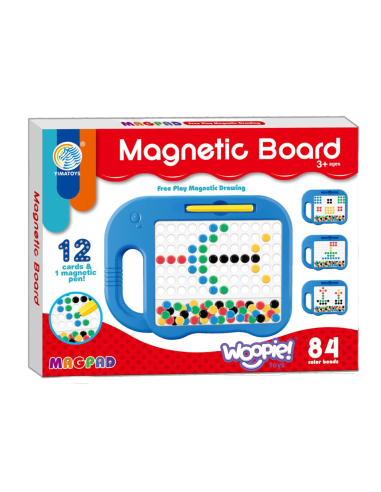 WOOPIE Magnetic Board for Children Montessori MagPad Elephant - Set of 6