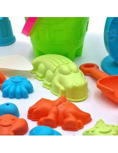 WOOPIE Large Sandbox with Bucket 25 pcs - 5 SETS 2