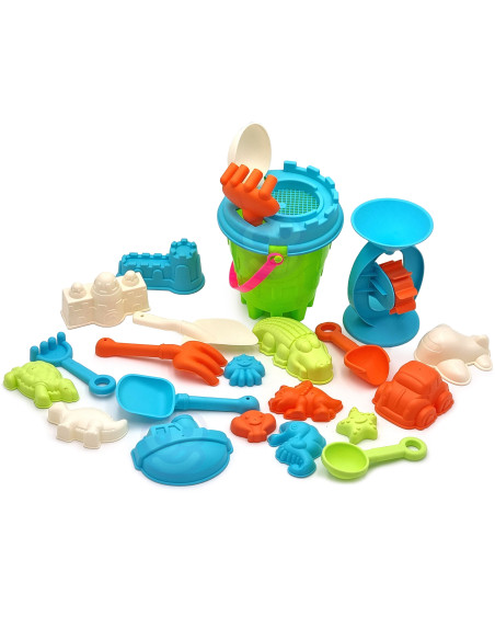 WOOPIE Large Sandbox with Bucket 25 pcs - 10 SETS