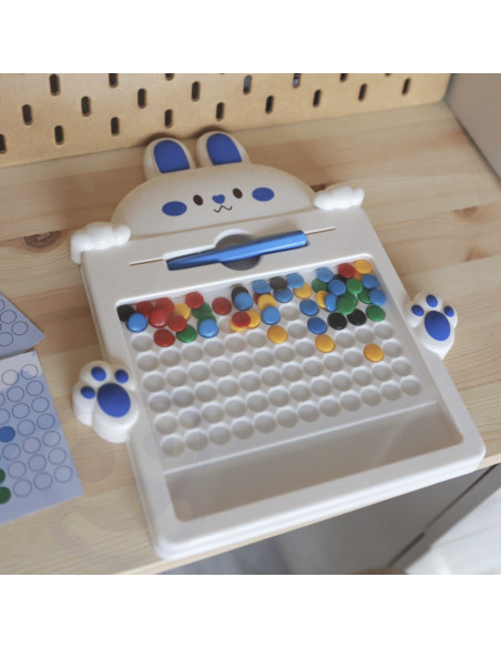 WOOPIE Montessori Magnetic Board MagPad Rabbit 2 pcs.