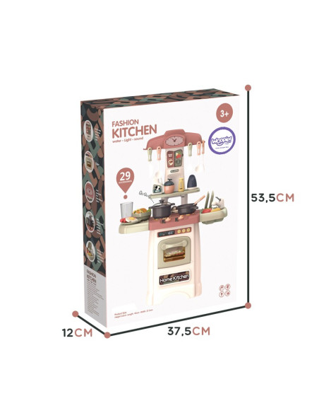 WOOPIE Fashionable Kitchen with Water Circulation Burner Light Sound + 29 Acc.