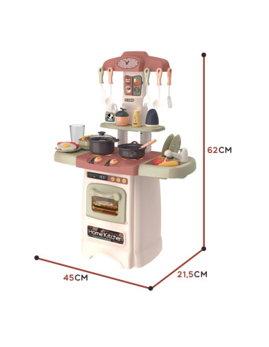 WOOPIE Fashionable Kitchen with Water Circulation Burner Light Sound + 29 Acc.
