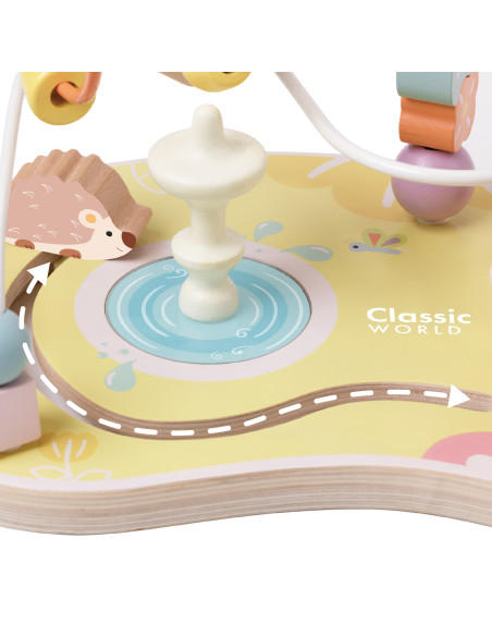 CLASSIC WORLD Educational Maze Intertwining Grace Garden Beads 18m+ FSC