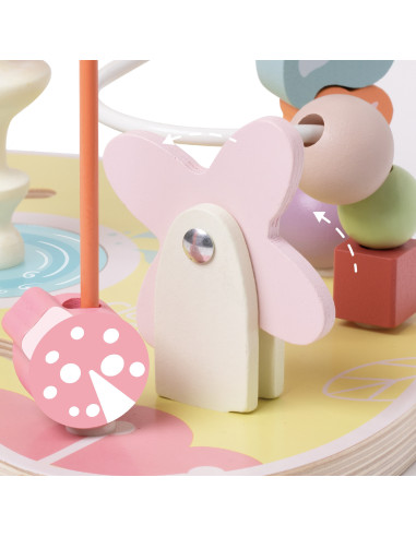 CLASSIC WORLD Educational Maze Intertwining Grace Garden Beads 18m+ FSC