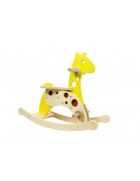 MASTERKIDZ Wooden Rocking Giraffe Rocker
