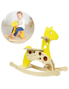 MASTERKIDZ Wooden Rocking Giraffe Rocker 2