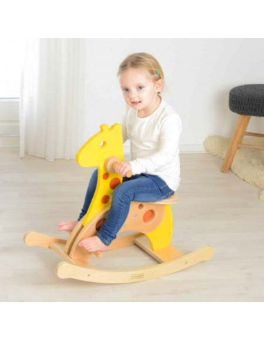 MASTERKIDZ Wooden Rocking Giraffe Rocker