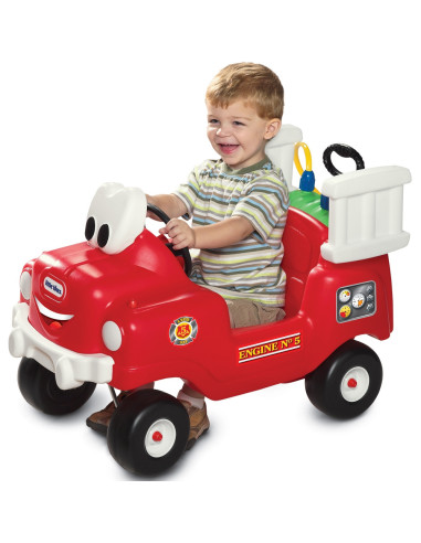 Little Tikes Ride-on Fire Department Pump Car