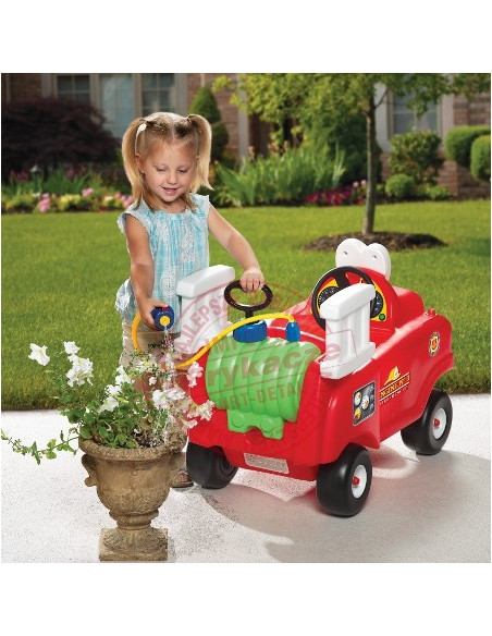 Little Tikes Ride-on Fire Department Pump Car