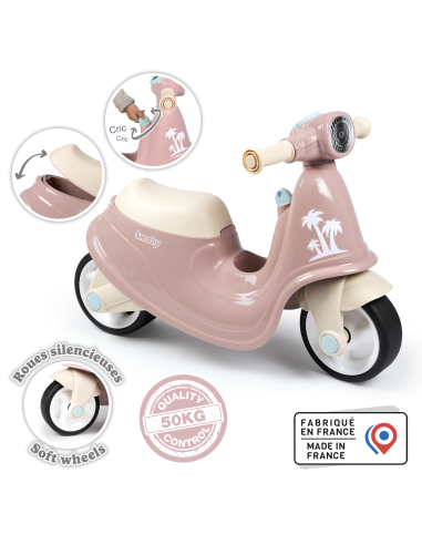 SMOBY Pink Pusher Scooter Ride-on