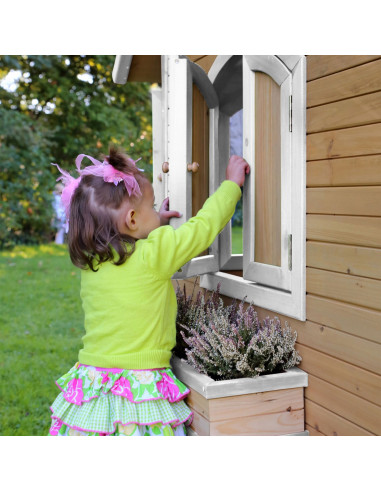 AXI Wooden House with Windows Alex Playhouse 178 cm
