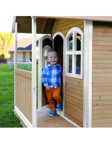 AXI Wooden House with Windows Alex Playhouse 178 cm