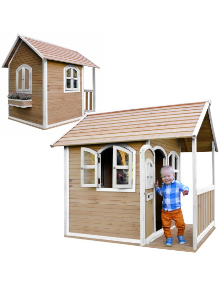 AXI Wooden House with Windows Alex Playhouse 178 cm