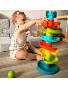 WOOPIE BABY Ball Track Spiral Set + 3 Balls 2