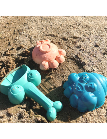 WOOPIE 3-in-1 Sandbox Set Cow Suitcase Water Table