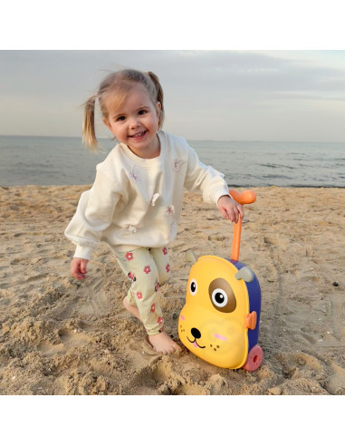WOOPIE 3-in-1 Sandbox Set, Suitcase, Dog, Water Table