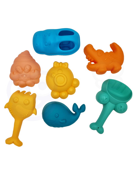 WOOPIE 3-in-1 Sandbox Set: Deer Suitcase + Water Toy