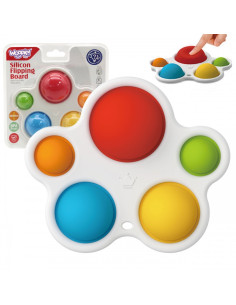 WOOPIE BABY sensorinis žaislas nuo streso, kramtukas POP IT Montessori