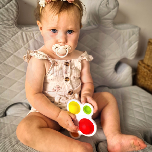 Сенсорная игрушка WOOPIE BABY Антистресс Прорезыватель POP IT Монтессори Сенсорная игрушка WOOPIE BABY Антистресс Прорезыватель POP IT Монтессори