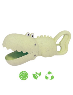 WOOPIE GREEN Crocodile Sand and Water Scoop Green BIODEGRADABLE ORGANIC MATERIAL