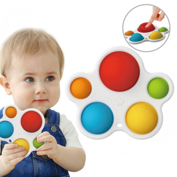Сенсорная игрушка WOOPIE BABY Антистресс Прорезыватель POP IT Монтессори Сенсорная игрушка WOOPIE BABY Антистресс Прорезыватель POP IT Монтессори
