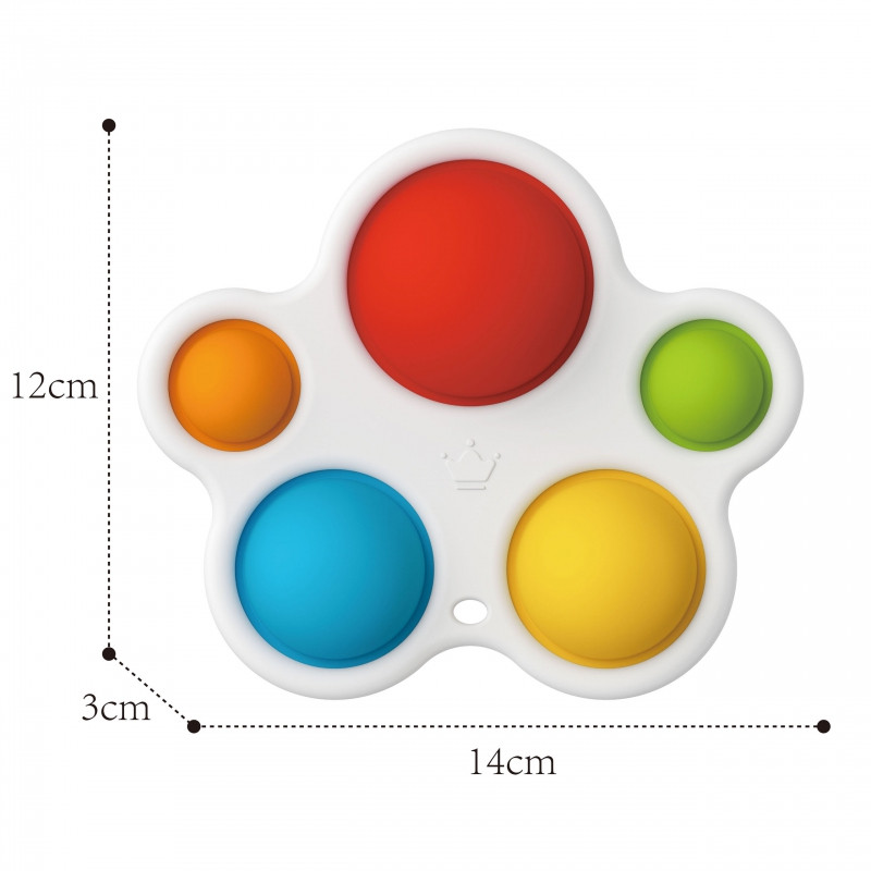 WOOPIE BABY POP IT Montessori Anti-Stress Sensory Toy Teether