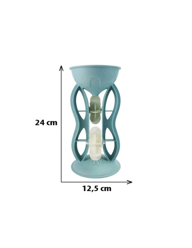 WOOPIE GREEN Sand Set with Spinning Wheel and Watering Can 10 pcs. BIODEGRADABLE ORGANIC MATERIAL