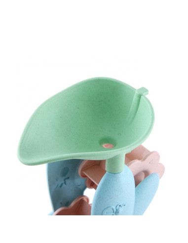 WOOPIE GREEN Bucket and Wheel Set 4 pcs. BIODEGRADABLE ORGANIC MATERIAL