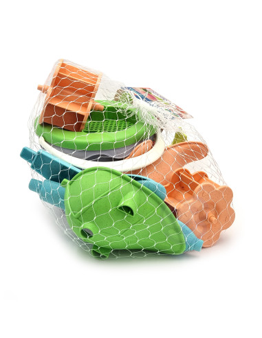WOOPIE GREEN Bucket and Wheel Set 4 pcs. BIODEGRADABLE ORGANIC MATERIAL