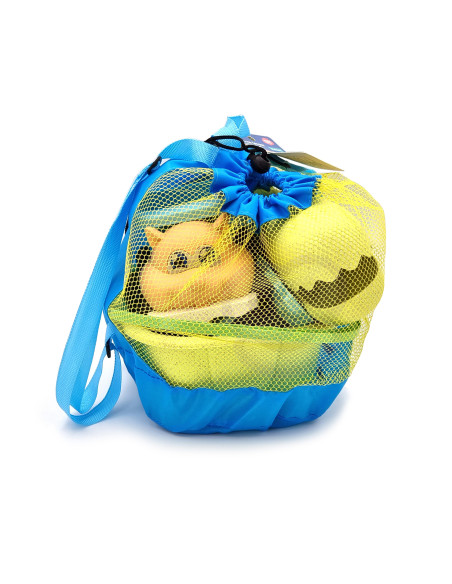 WOOPIE GREEN Sand Set with Bucket and Shovel Crocodile in a Backpack 10 pieces. BIODEGRADABLE ORGANIC MATERIAL