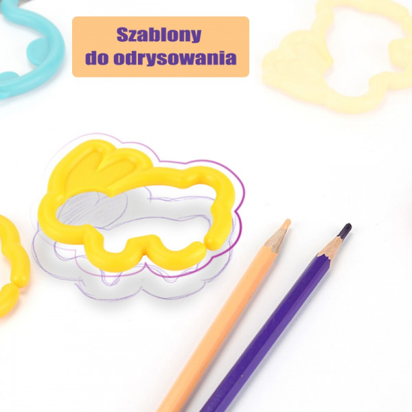 WOOPIE BABY Sensory Toy Kūdikių kramtukai Pakabukai Gyvūnai Grandinėlė 24 el.