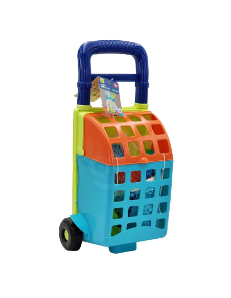 WOOPIE Sand Play Set with Cart 9 pcs.