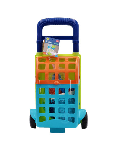 WOOPIE Sand Play Set with Cart 9 pcs.