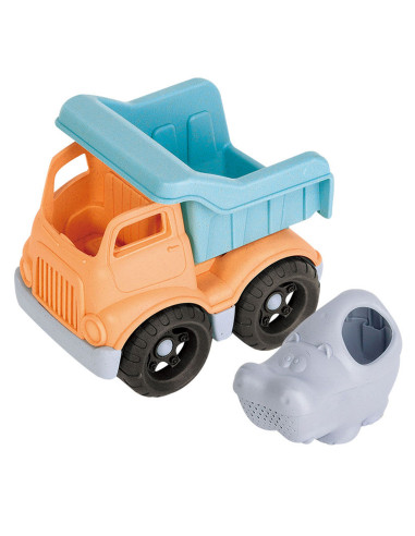 WOOPIE Sand Play Set with Car, 7 Pieces, Biodegradable, Organic Material