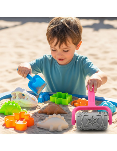 WOOPIE Dinosaur Sand Set Excavation 9 pcs.