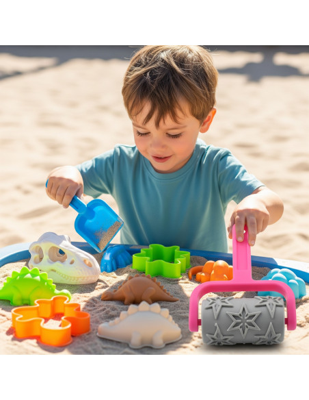 WOOPIE Dinosaur Sand Set Excavation 9 pcs.