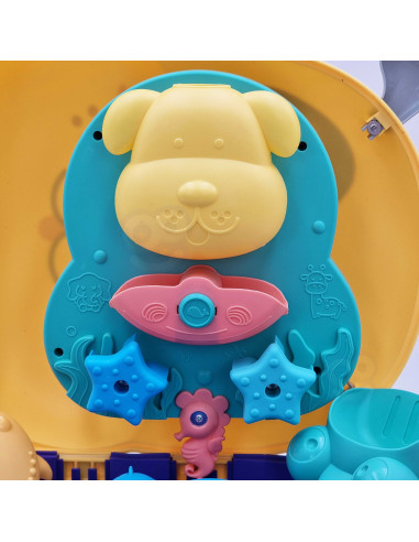 WOOPIE 3-in-1 Sandbox Set: Dog Suitcase + Water Toy - 3 pcs.