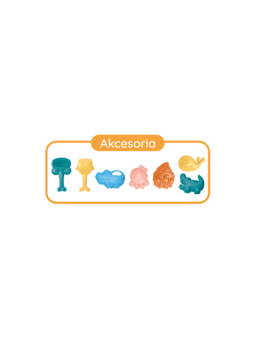 WOOPIE 3-in-1 Sandbox Set: Dog Suitcase + Water Toy - 3 pcs.